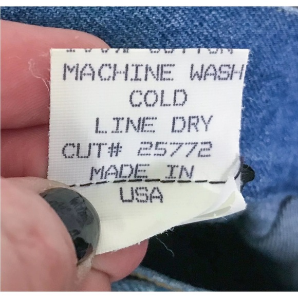 Vintage Denim Long Jean Skirt XS S Rockabilly Country Western Coastal Cowgirl - Picture 5 of 6